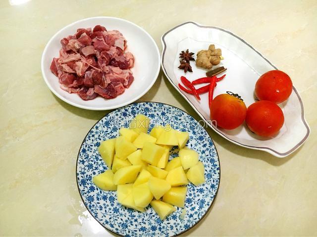 准备好所有食材。