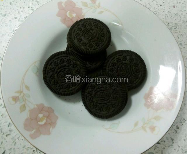 准备饼干5片