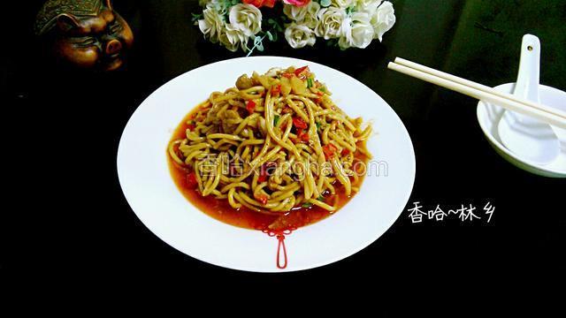 红油热干面