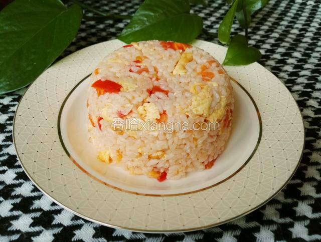 番茄鸡蛋炒饭