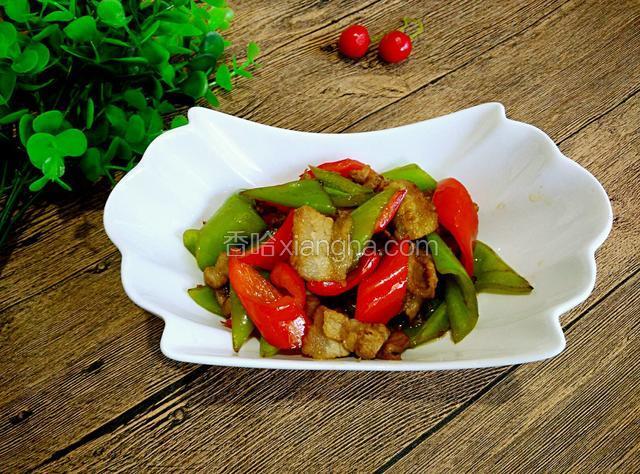 青椒炒五花肉