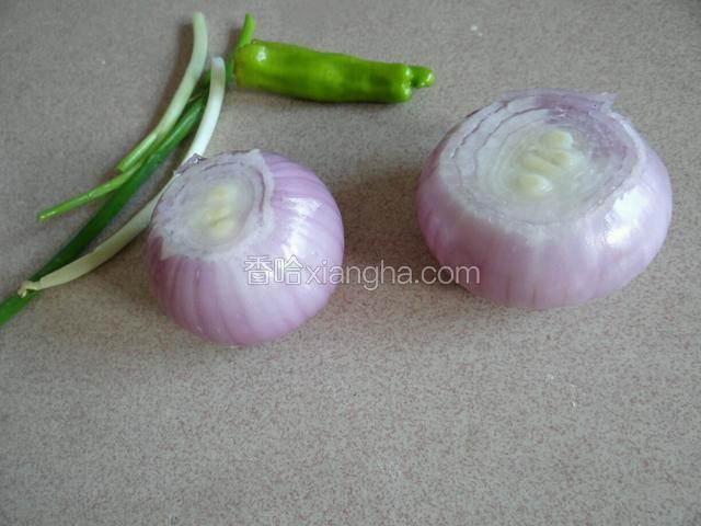 所需要的食材准备好