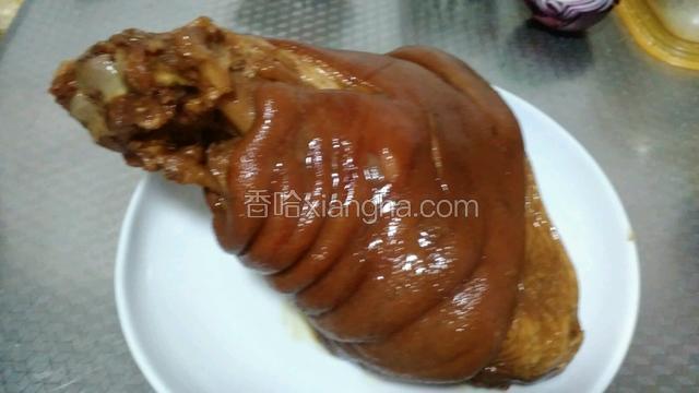 泡好的肘子