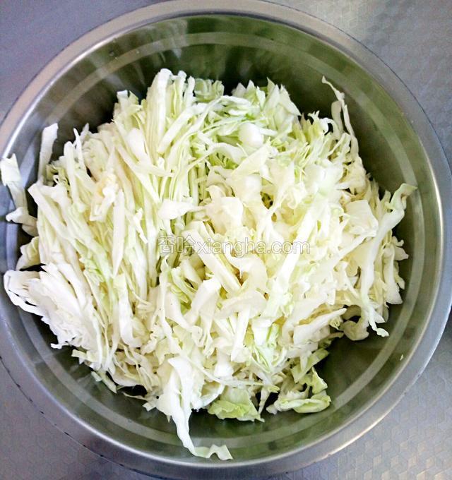 切成细丝，无需用盐腌制！