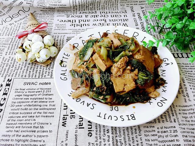 小白菜炒肉