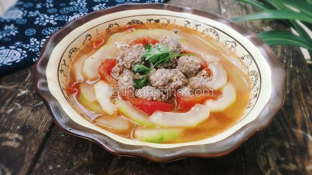 冬瓜番茄肉丸汤