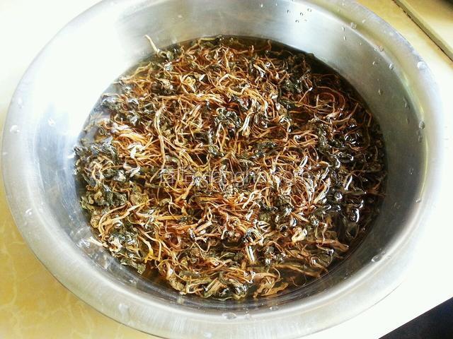 梅干菜提前泡8小时