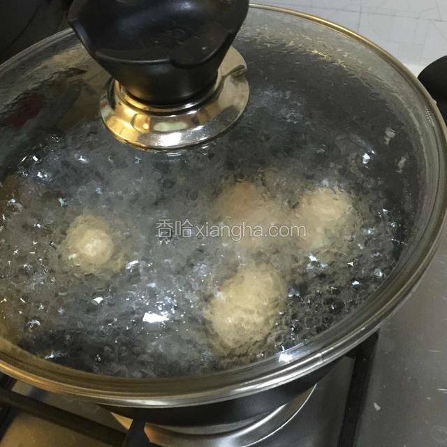 鸡蛋煮熟