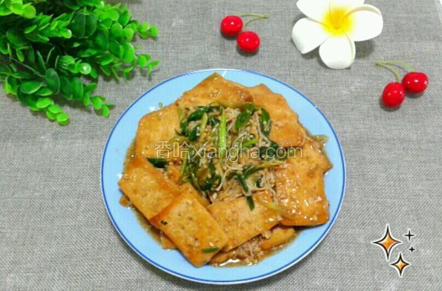 金针菇烧老豆腐