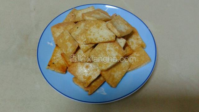 直到如下图两面金黄，取出备用。