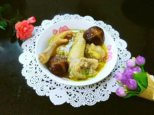 电饭锅香菇鸡汤