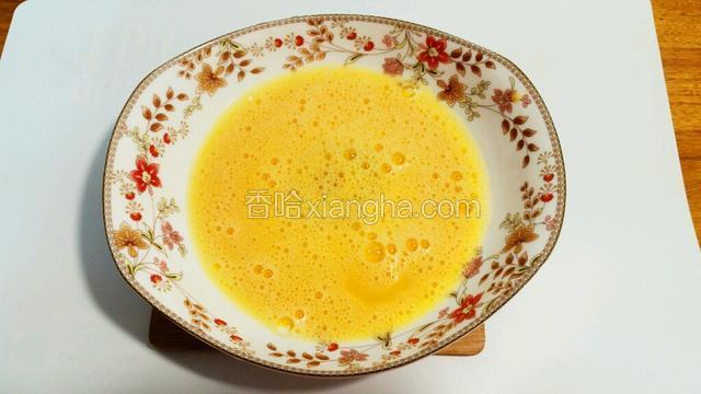 鸡蛋打散