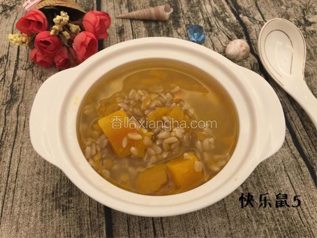 南瓜燕麦粥