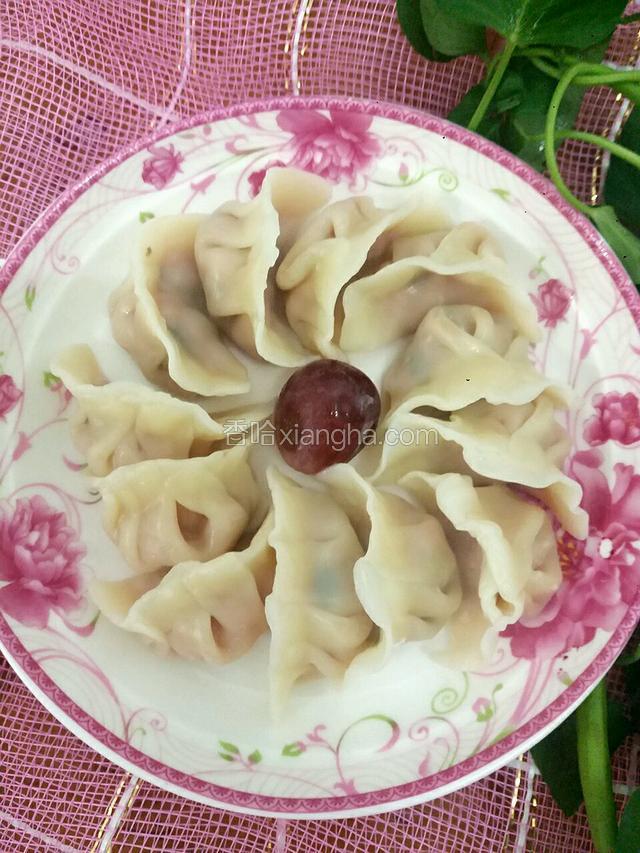 煮好的饺子