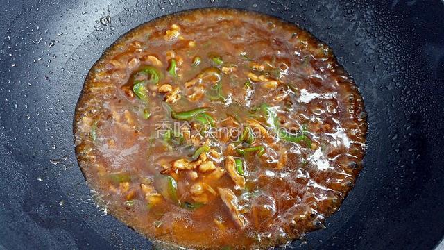 煮至粘稠状态关火。