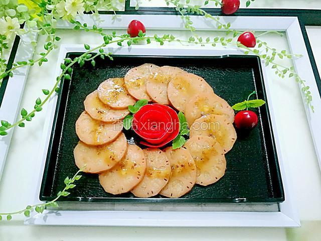 清甜桂花糯米藕