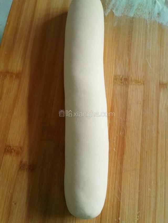 搓成长条