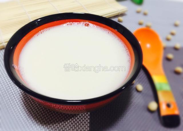 现磨豆浆