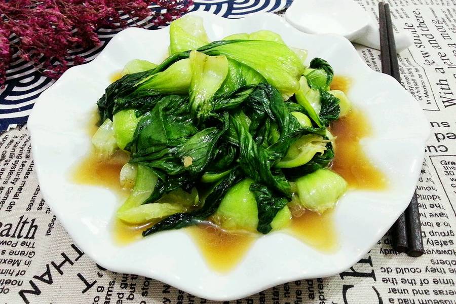 蚝油上海青