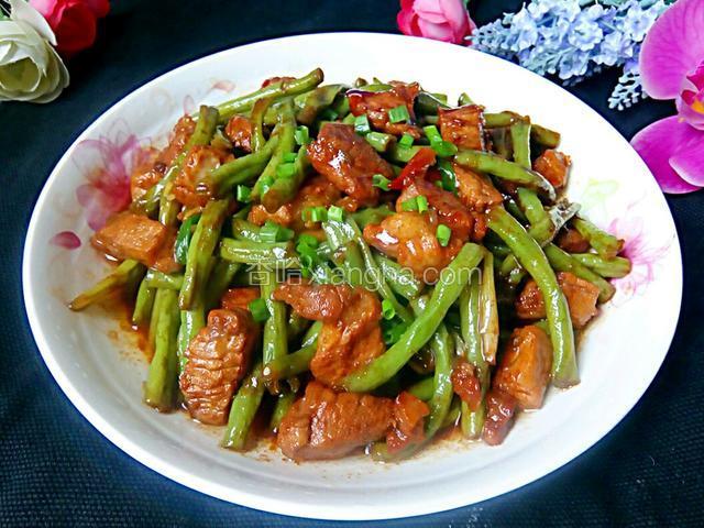 豇豆红烧肉