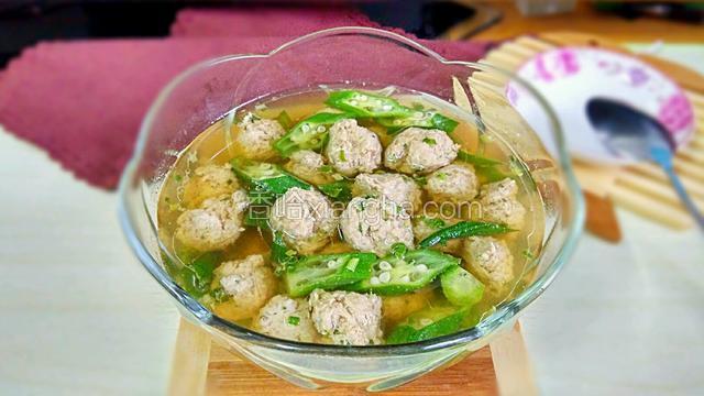 萝卜肉丸子