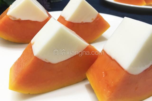 再切成小块即可开吃了
