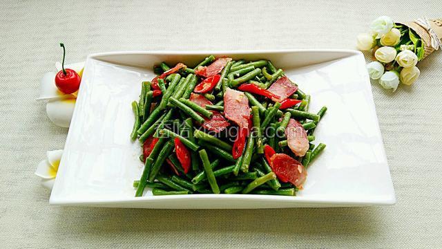 豇豆炒腊肉