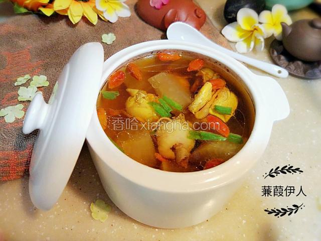 萝卜鸡汤