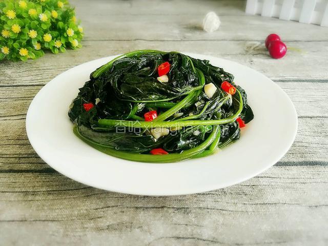 炒红薯叶