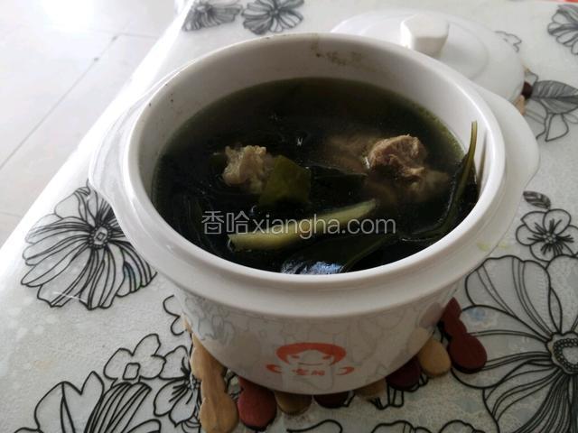 海带炖筒子骨