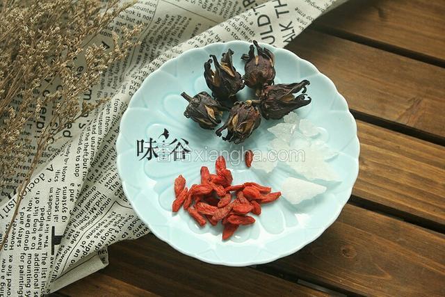 准备好材料。