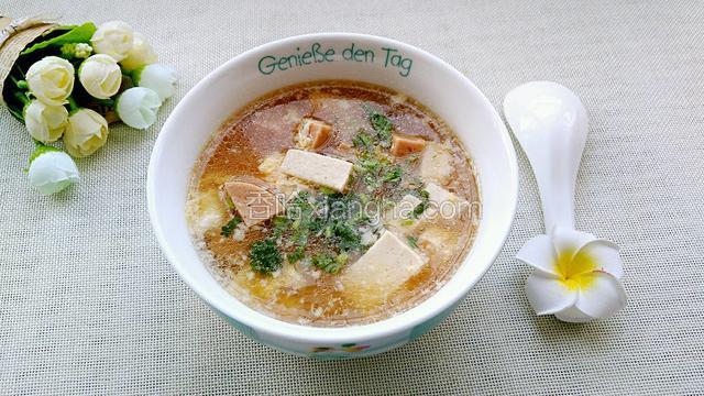 火腿豆腐汤