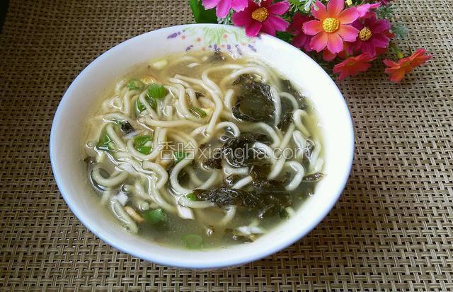芝麻叶面条