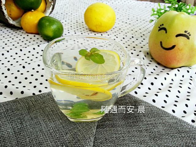 柠檬薄荷茶