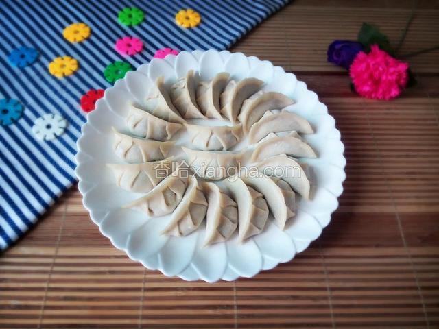 芹菜猪肉饺子