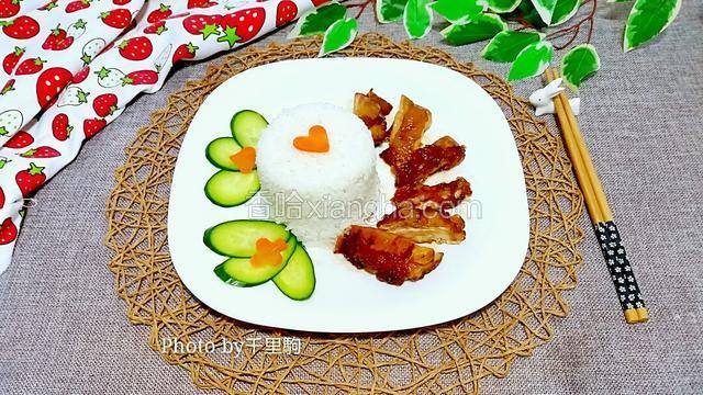 蜜汁鸡排饭