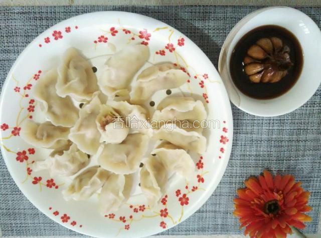 好吃的羊肉饺子出锅啦