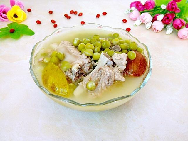 青豆排骨汤