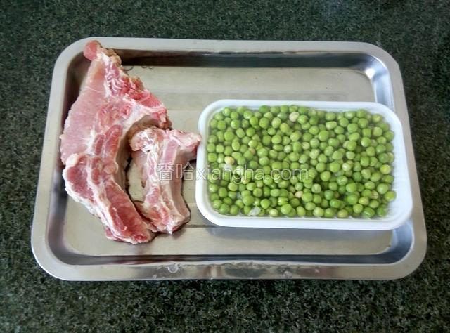 准备食材。