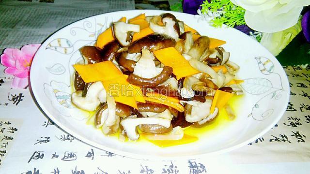 炒香菇