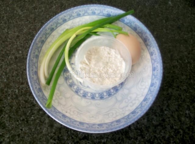 准备食材。