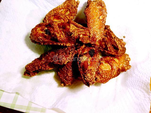 捞出沥油