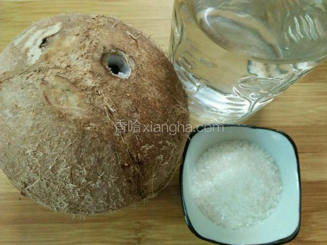 准备所需食材。