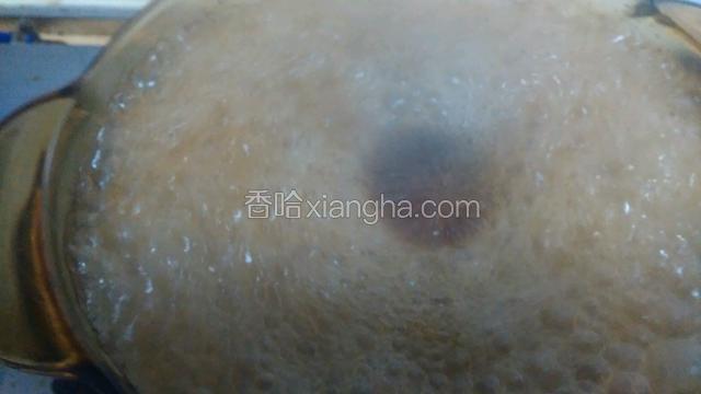 继续煮开