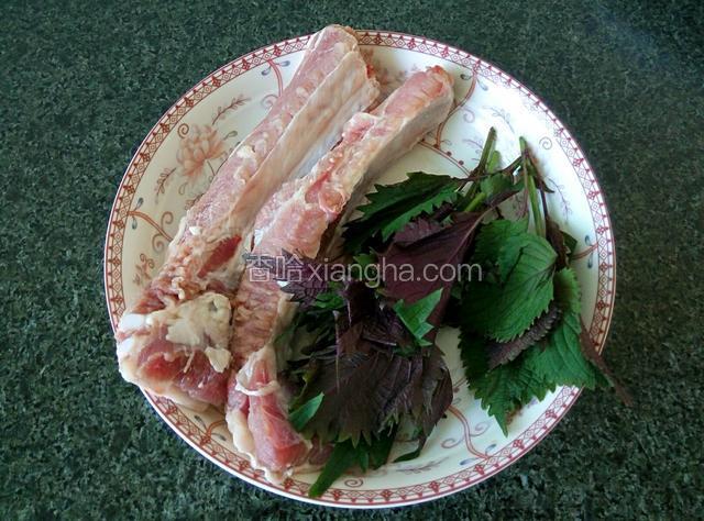 准备食材。