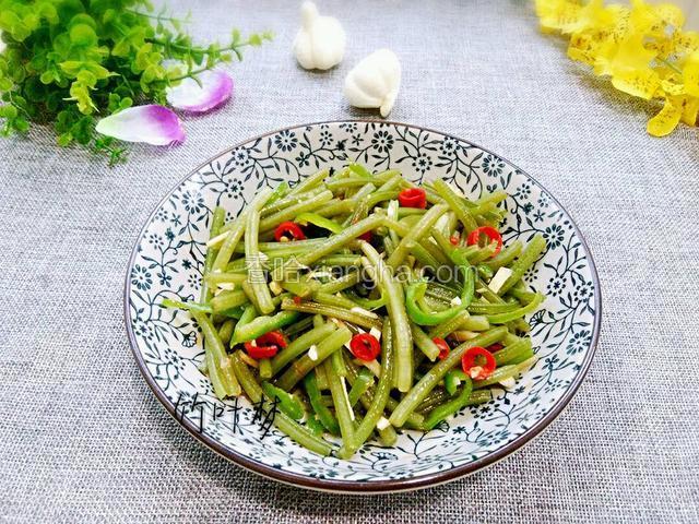 凉拌红薯茎