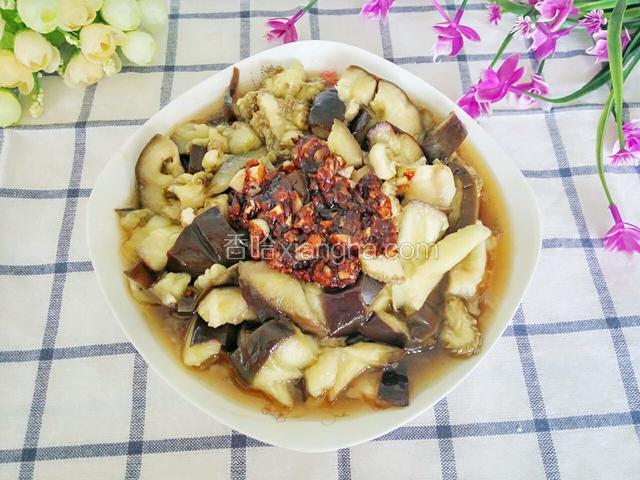 凉拌蒜香茄子