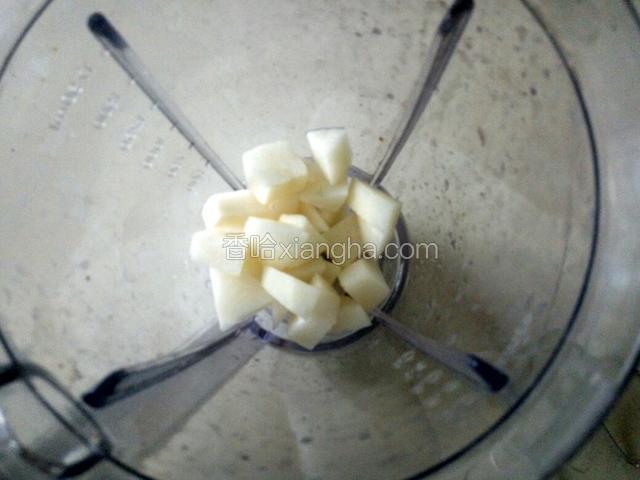 放入料理机