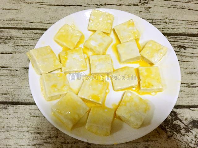 依次做好所有的鸡蛋豆腐