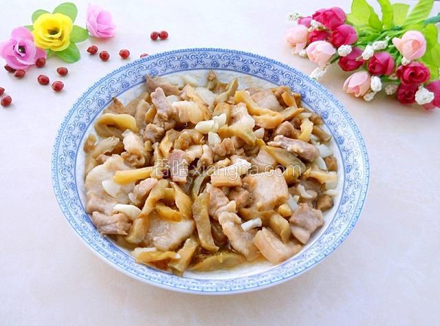 榨菜蒸猪肉